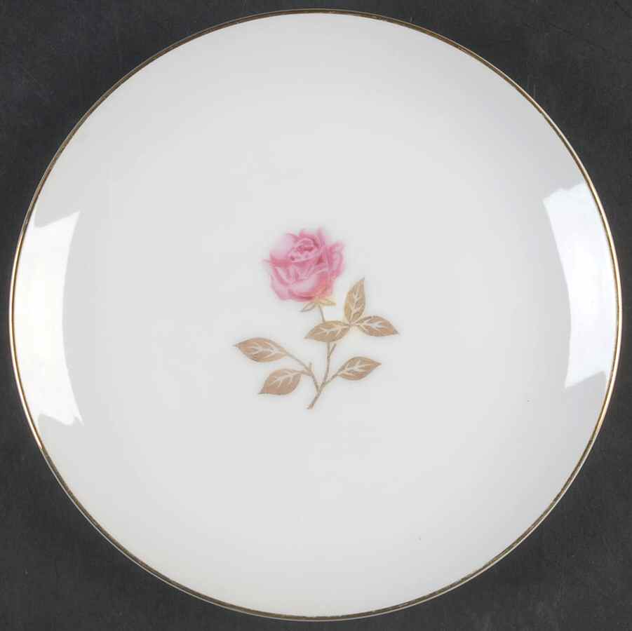 Golden Rose Bread & Butter Plate by ACI-1