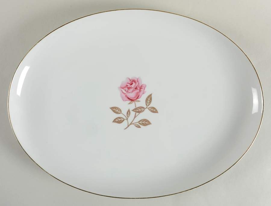 Golden Rose 16" Oval Serving Platter by ACI-1
