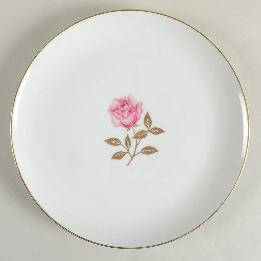 Golden Rose Dinner Plate by ACI-1