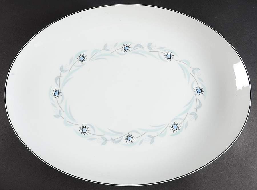 Janice 16" Oval Serving Platter by ACI-1