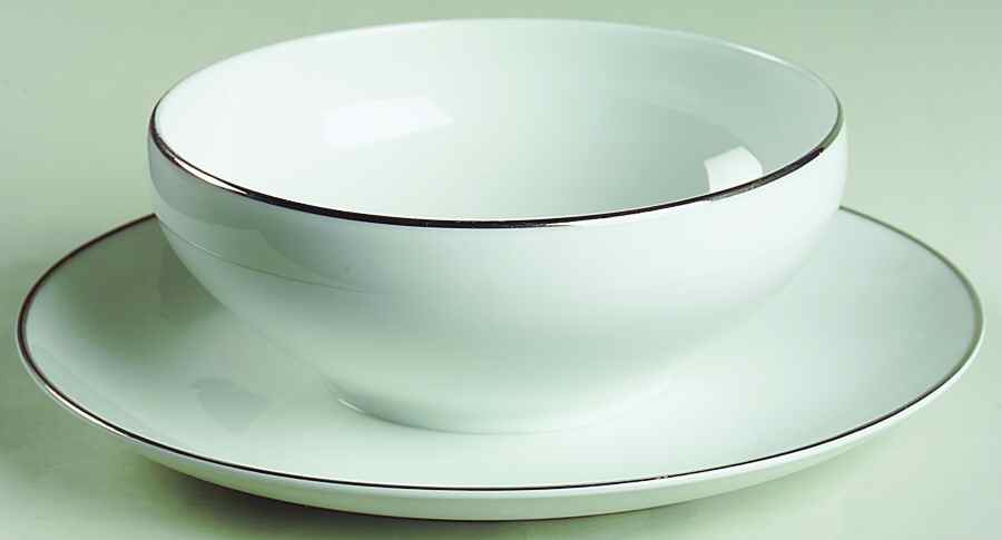 Patrician Gravy Boat with Attached Underplate by ACI-1