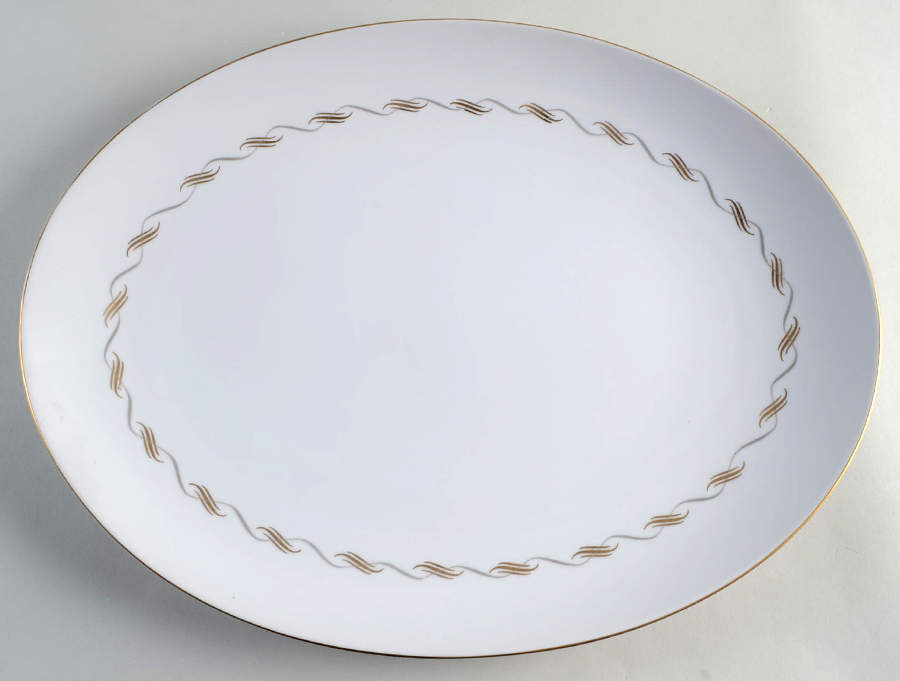 Tradition 16" Oval Serving Platter by ACI-1