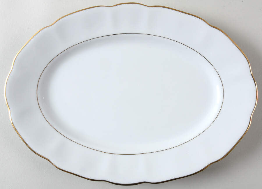 Lalique 12" Oval Serving Platter by Acsons-1