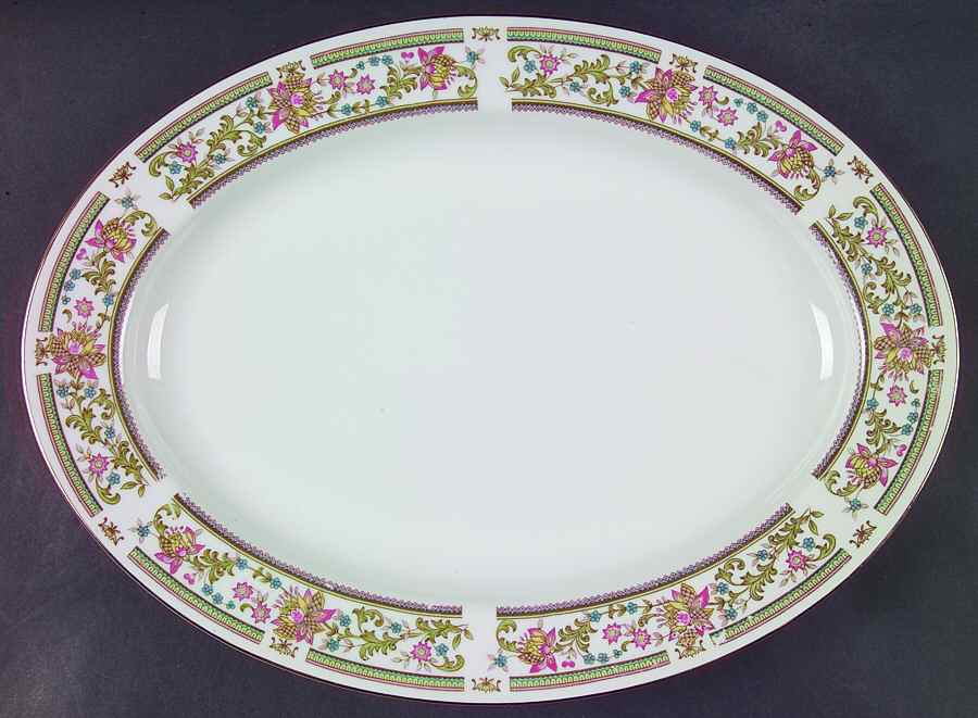 Serina 14" Oval Serving Platter by Acsons-1