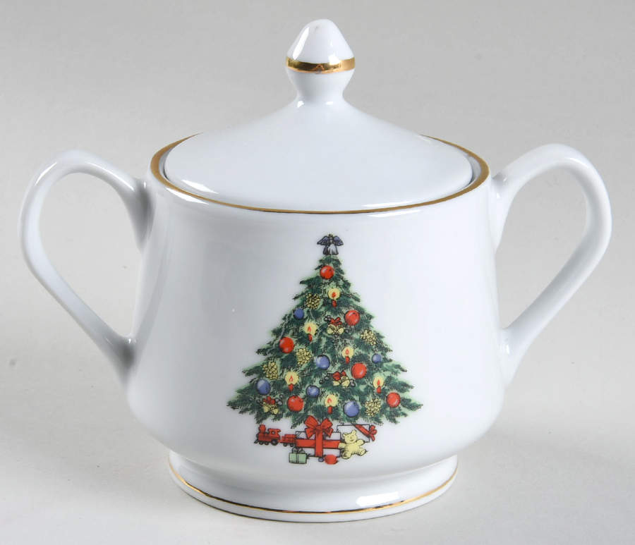 Holiday Magic Sugar Bowl & Lid by Action Industries-1