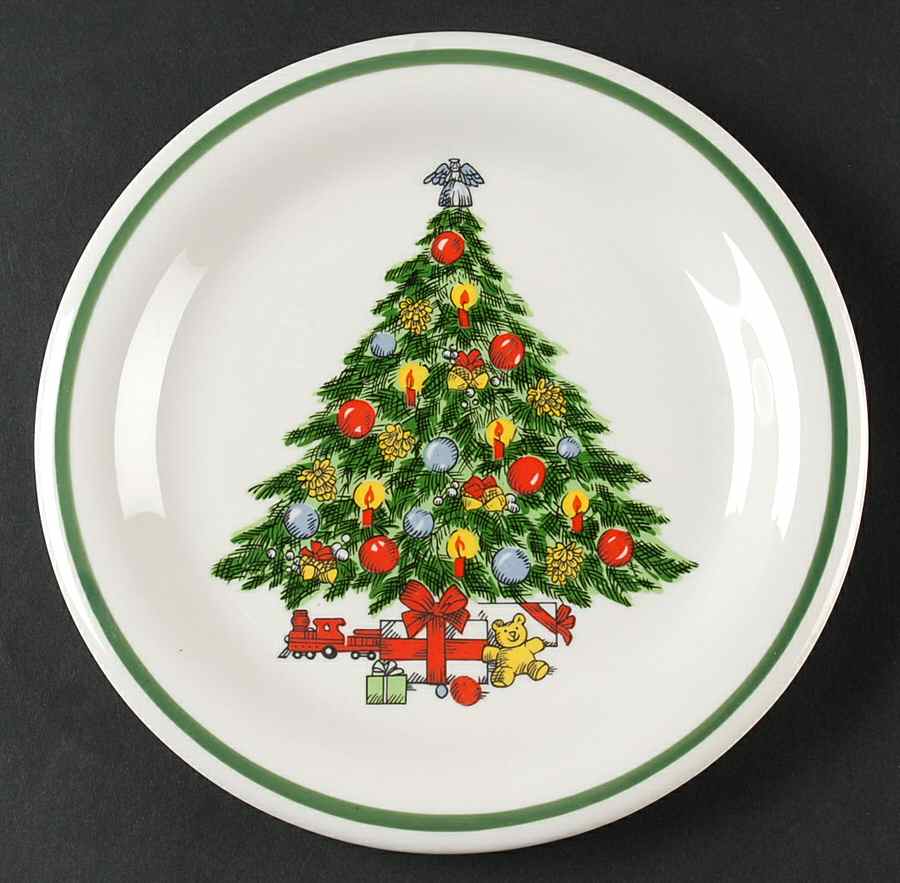 Holiday Magic Salad Plate by Action Industries-1
