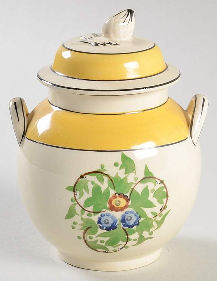 1353 Sugar Bowl & Lid by Adams China-1