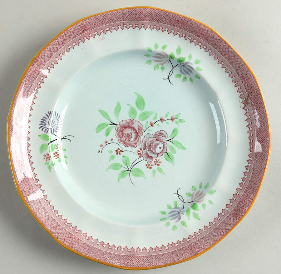 1788 Luncheon Plate by Adams China-1