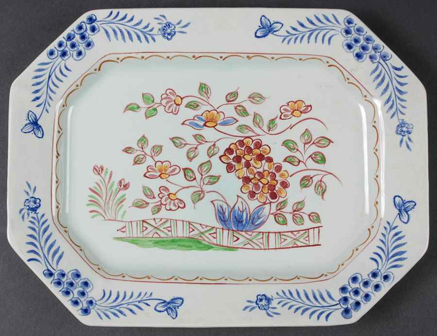 2413 11" Oval Serving Platter by Adams China-1