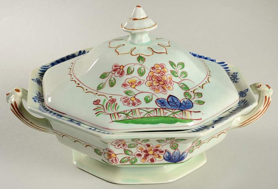 2413 Round Covered Vegetable by Adams China-1