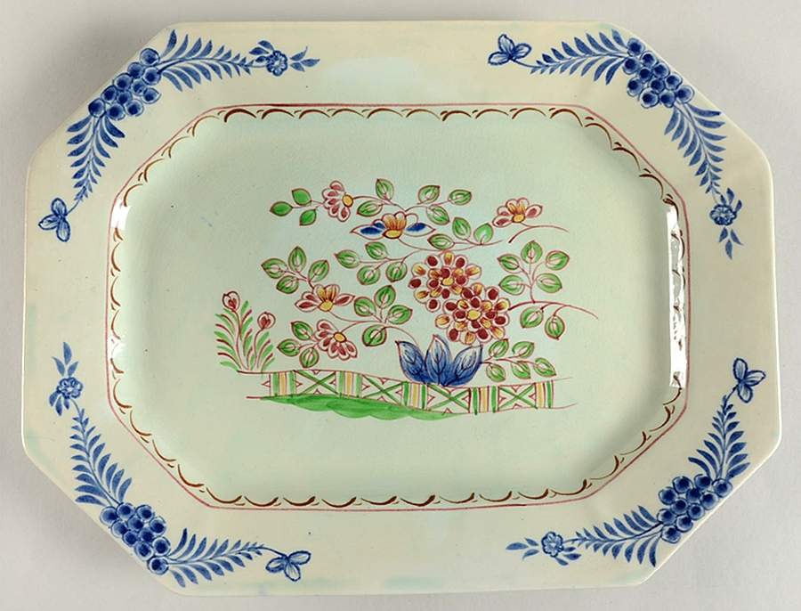 2413 14" Oval Serving Platter by Adams China-1
