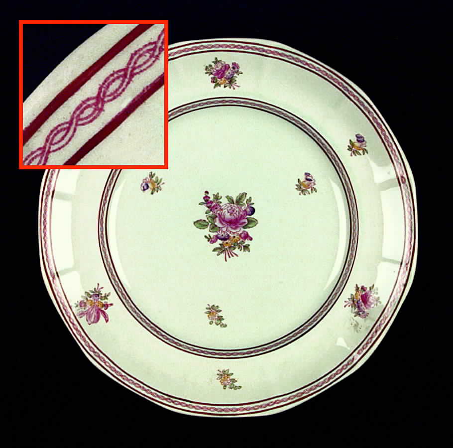2418 Dinner Plate by Adams China-1