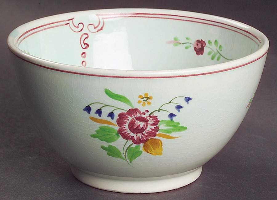 2475 Cranberry Bowl by Adams China-1