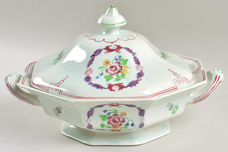 2475 Round Covered Vegetable by Adams China-1