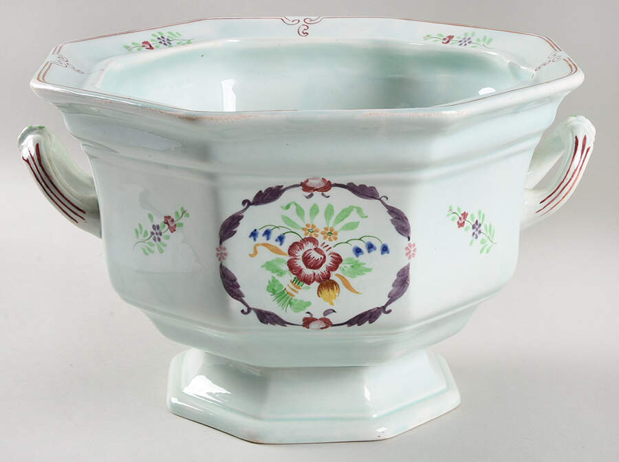 2475 Octagonal Tureen No Lid by Adams China-1
