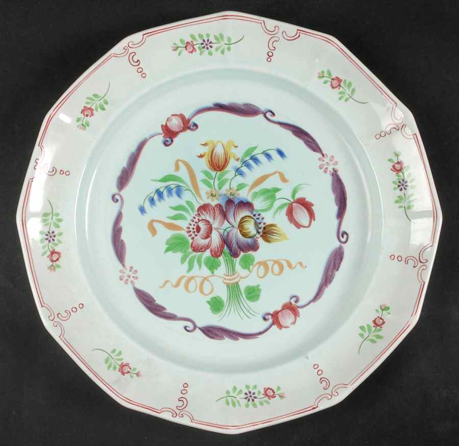 2475 12" Chop Plate (Round Platter) by Adams China-1