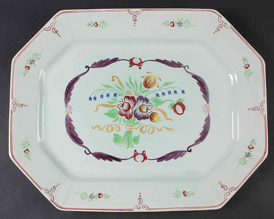 2475 16" Oval Serving Platter by Adams China-1
