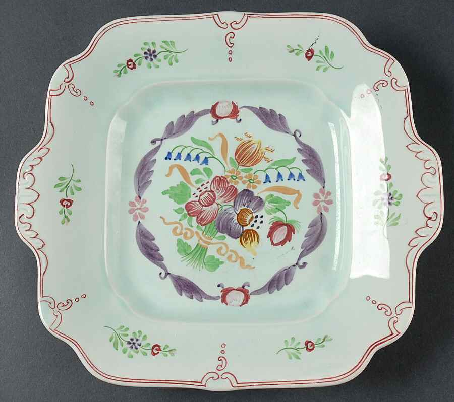 2475 Handled Cake Plate by Adams China-1