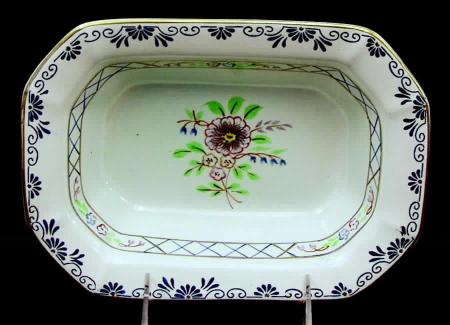 2546 9" Oval Vegetable Bowl by Adams China-1