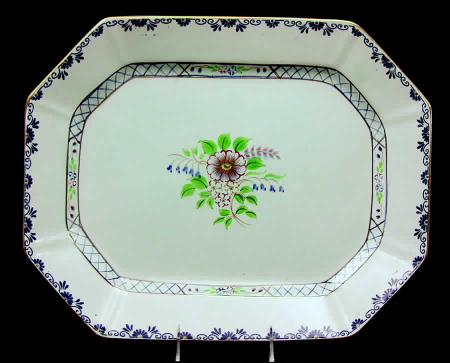 2546 16" Oval Serving Platter by Adams China-1