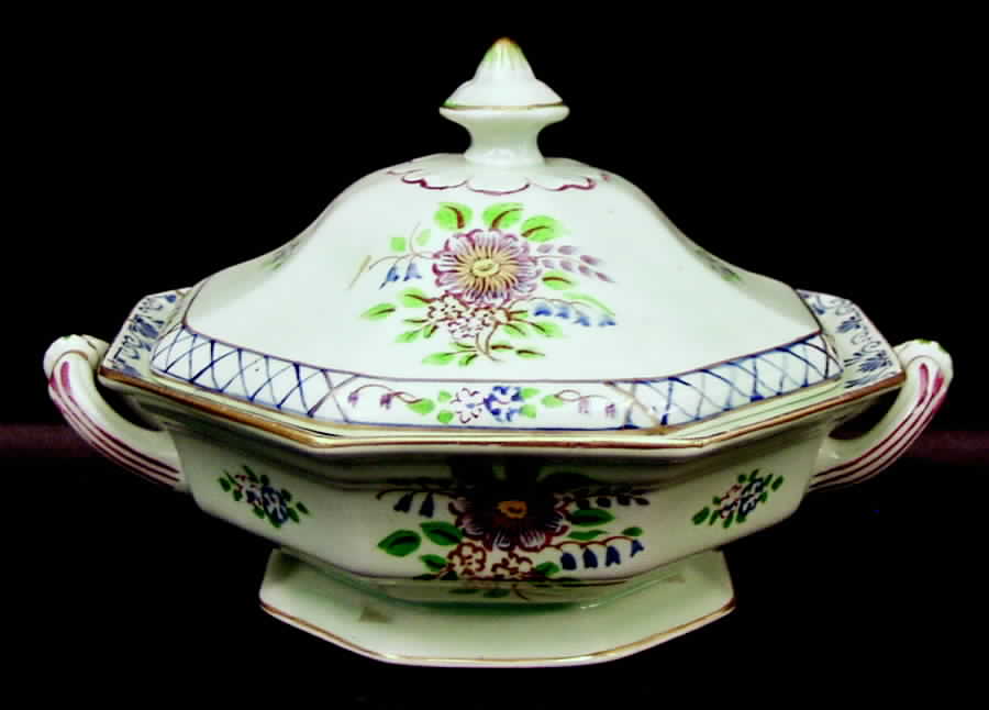 2546 Round Covered Vegetable by Adams China-1