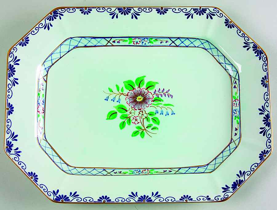 2546 12" Oval Serving Platter by Adams China-1