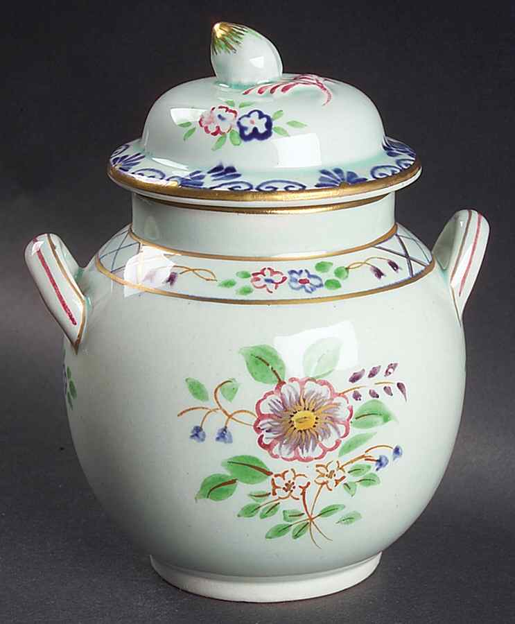 2546 Sugar Bowl & Lid by Adams China-1