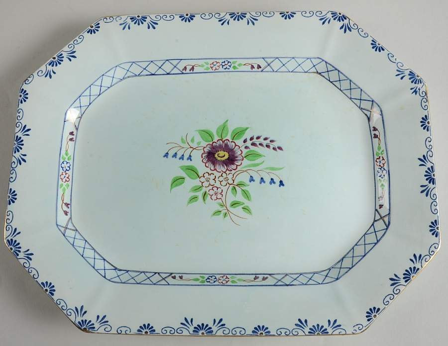 2546 14" Oval Serving Platter by Adams China-1