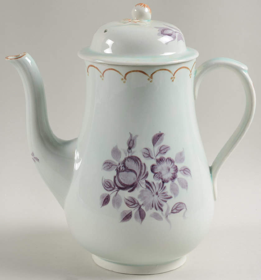 Regent Purple Coffee Pot & Lid by Adams China-1