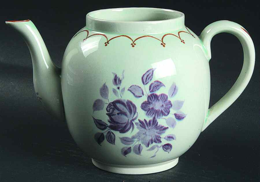 Regent Purple Teapot No Lid by Adams China-1