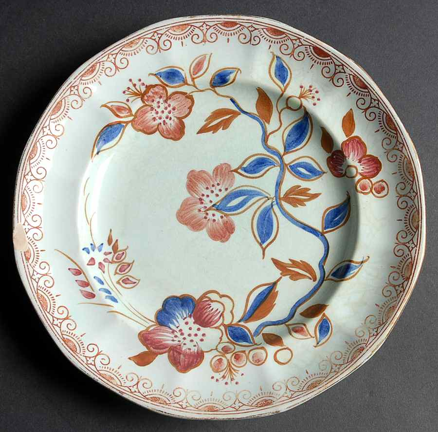 ADA12 Luncheon Plate by Adams China-1
