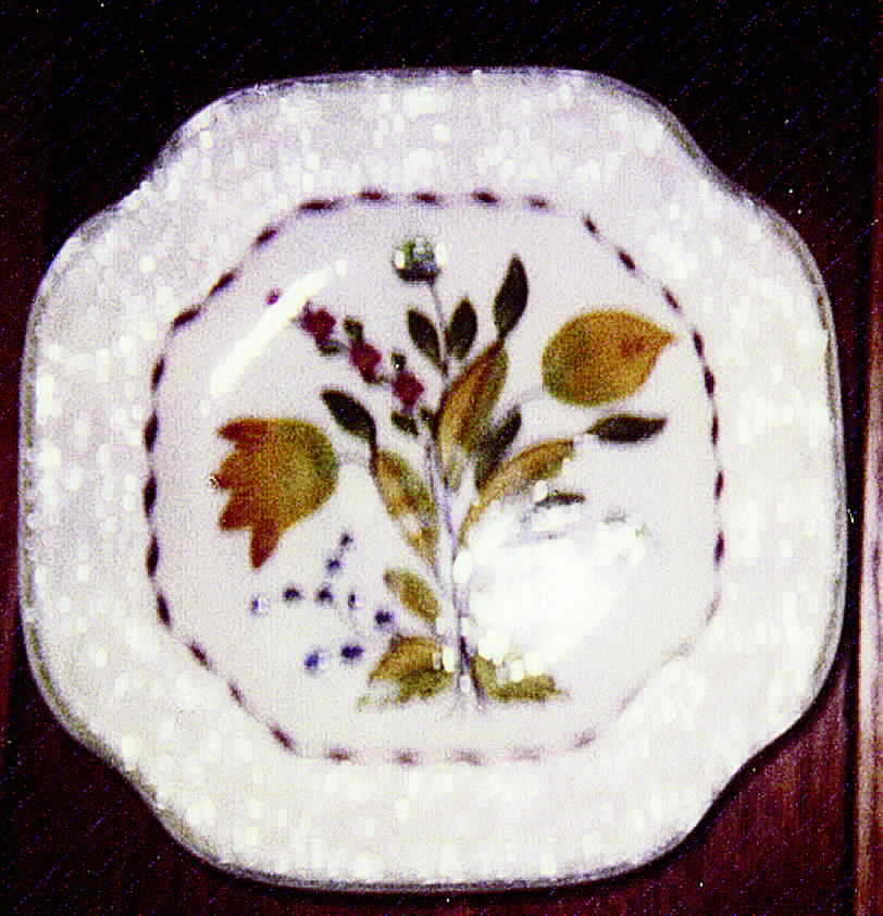 ADA14 Square Salad Plate by Adams China-1