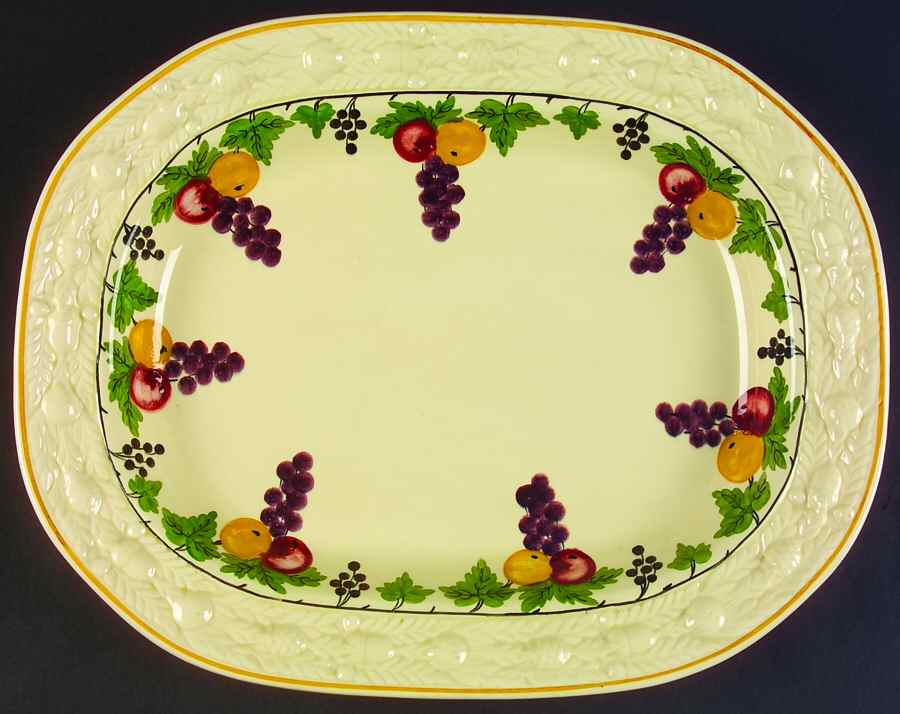 ADA17 15" Oval Serving Platter by Adams China-1