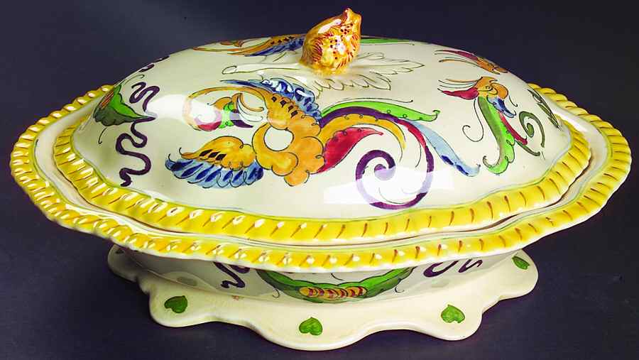 ADA22 Oval Covered Vegetable by Adams China-1