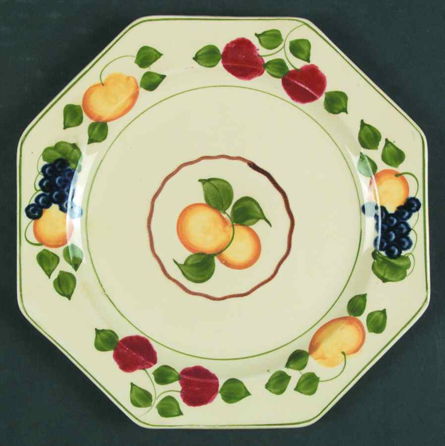 1346B Octagonal Salad Plate by Adams China-1