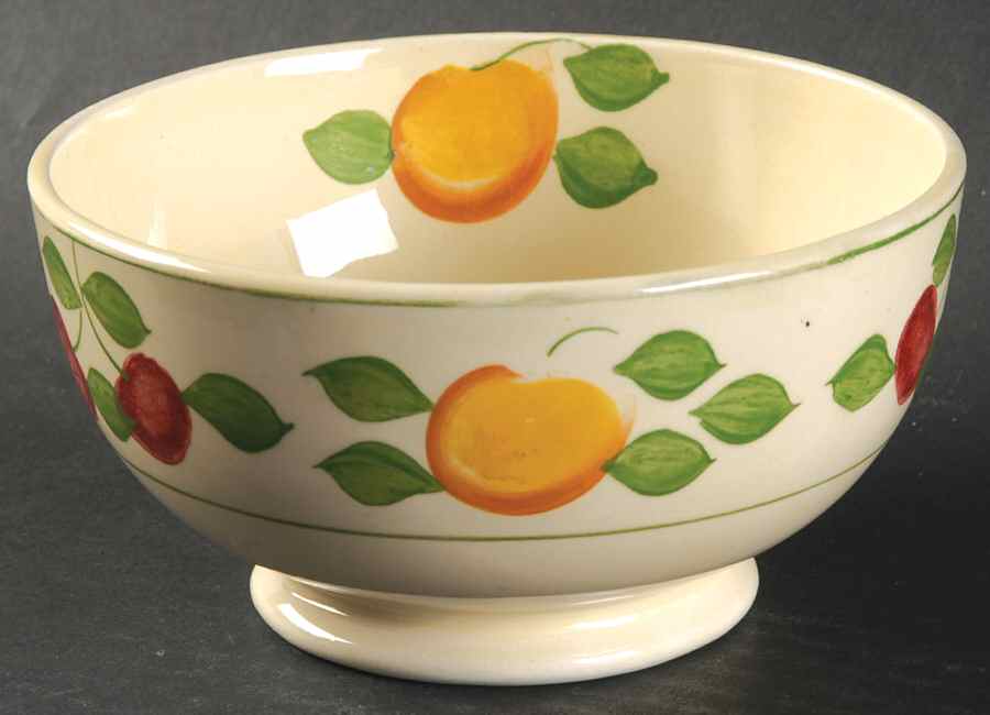 1346B Cranberry Bowl by Adams China-1
