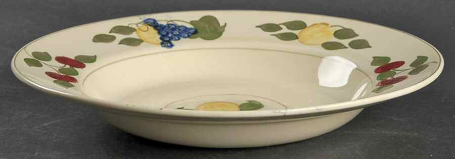1346B Large Rim Soup Bowl by Adams China-1