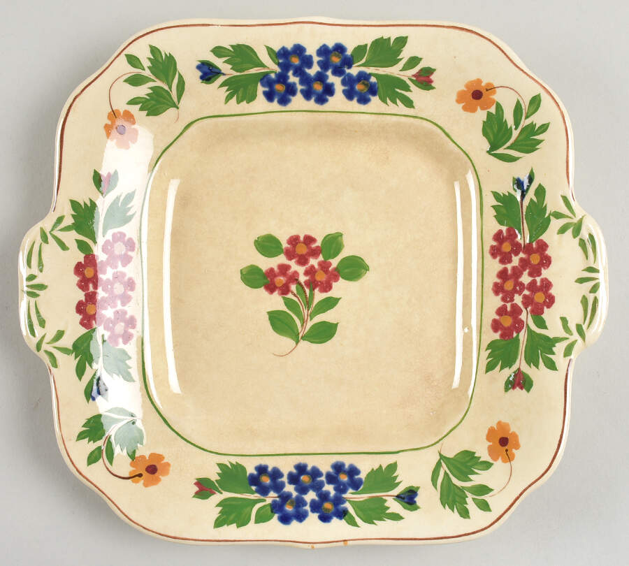 ADA35 Handled Cake Plate by Adams China-1