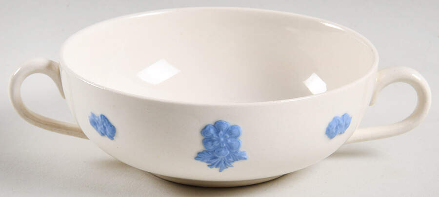 ADA36 (Smooth) Flat Cream Soup Bowl by Adams China-1