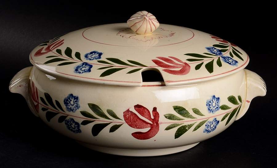 Alcazar Oval Tureen & Lid by Adams China-1