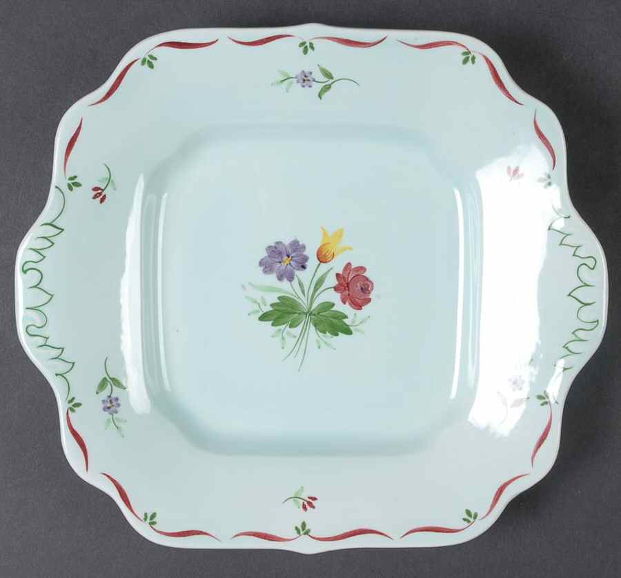 Allegro Handled Cake Plate by Adams China-1