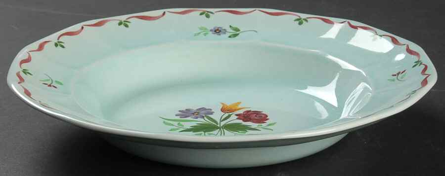 Allegro Rim Soup Bowl by Adams China-1