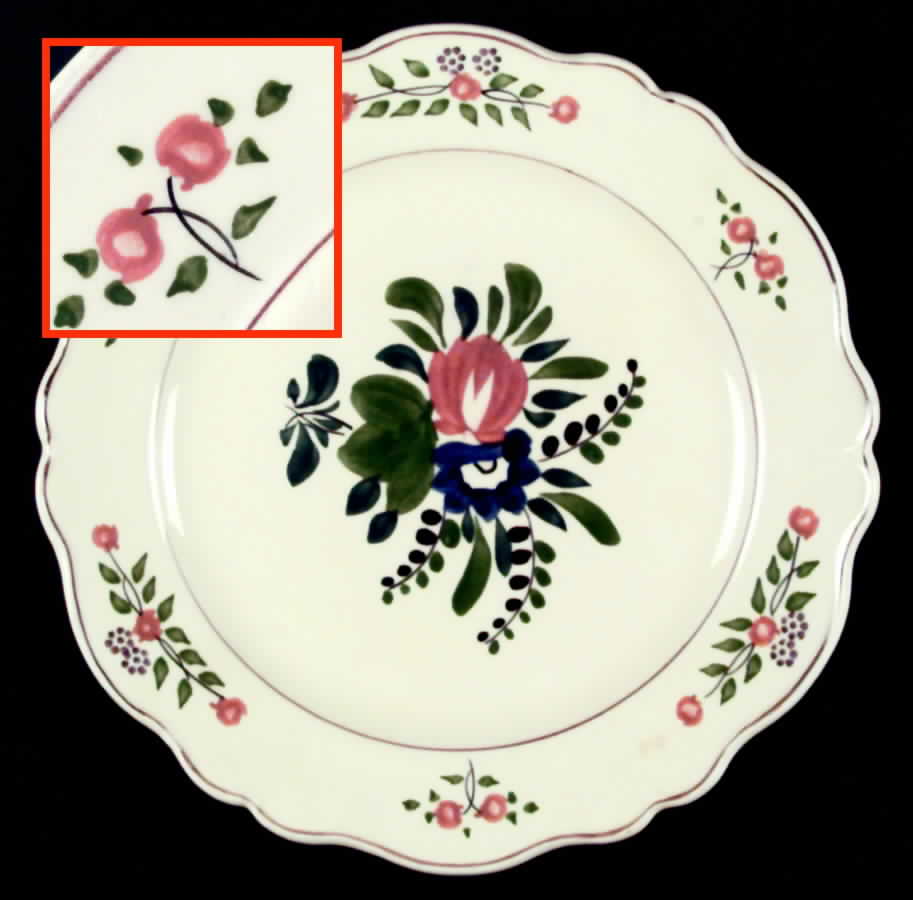 Angelus Dinner Plate by Adams China-1
