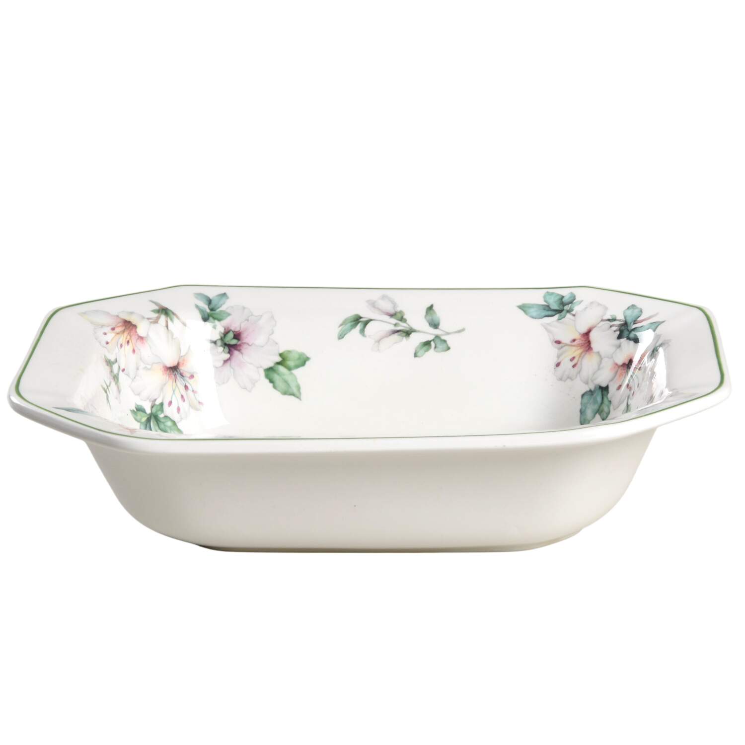 Azalea 9" Oval Vegetable Bowl by Adams China-1