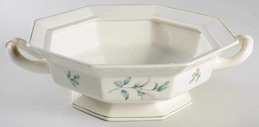 Azalea Hexagonal Vegetable No Lid by Adams China-1