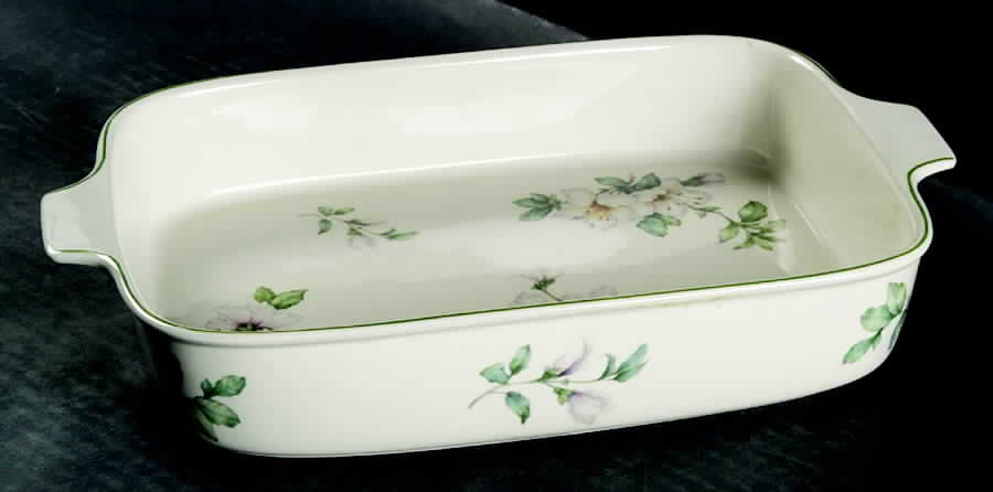 Azalea 12" Rectangular Baker by Adams China-1