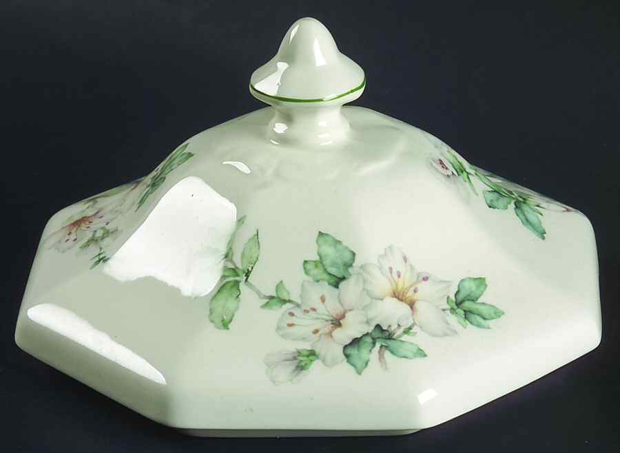 Azalea Lid for Hexagonal Vegetable by Adams China-1