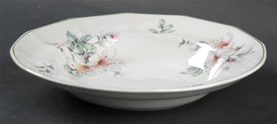 Azalea Large Rim Soup Bowl by Adams China-1
