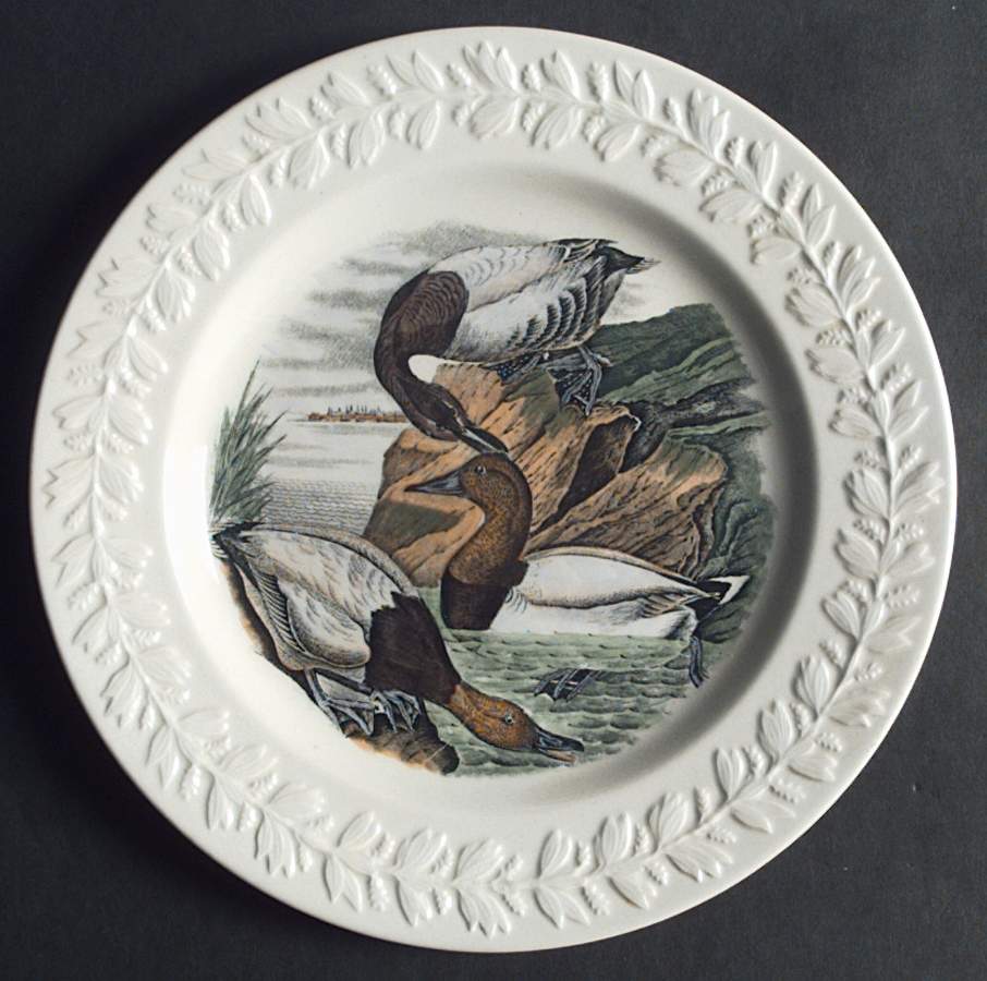 Birds of America Dinner Plate by Adams China-1
