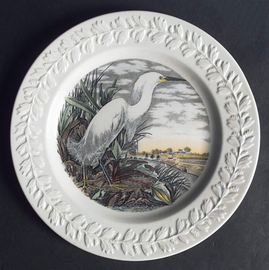 Birds of America Dinner Plate by Adams China-1